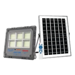 Proiector solar JORTAN putere 1000W de 30000MA cu telecomanda