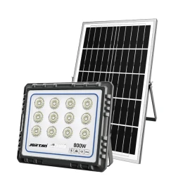 Proiector solar JORTAN 800W de 30000MA cu 12 casete Carcasa din aluminiu