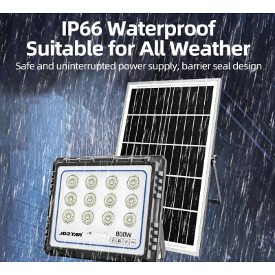 Proiector solar JORTAN 1000W de 40000MA cu 15 casete Carcasa din aluminiu