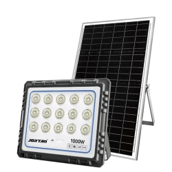 Proiector solar JORTAN 1000W de 40000MA cu 15 casete Carcasa din aluminiu
