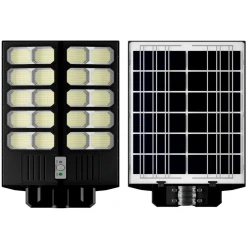 Lampa solara stradala dubla JORTAN putere 2000W cu 20 casete 24000MA