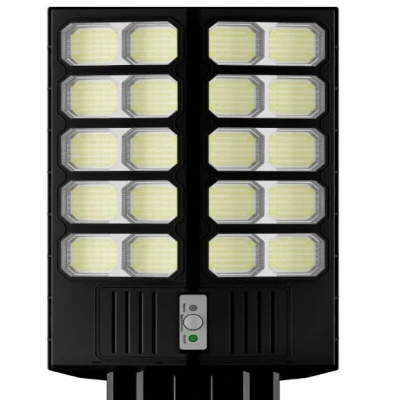 Lampa solara stradala dubla JORTAN putere 2000W cu 20 casete 24000MA