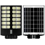 Lampa solara stradala dubla JORTAN putere 2400W cu 24 casete 30000MA