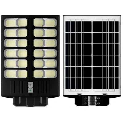 Lampa solara stradala dubla JORTAN putere 2400W cu 24 casete 30000MA