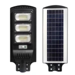 Lampa solara stradala LED de 150W IP65 6000k cu senzor si telecomanda 3 CASETE