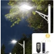 Lampa solara stradala LED de 150W IP65 6000k cu senzor si telecomanda 3 CASETE