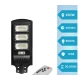 Lampa solara stradala LED de 150W IP65 6000k cu senzor si telecomanda 3 CASETE