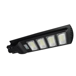 Lampa solara stradala JORTAN LED de 200W IP65 6000k cu senzor si telecomanda 4 CASETE