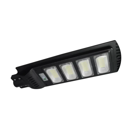 Lampa solara stradala JORTAN LED de 200W IP65 6000k cu senzor si telecomanda 4 CASETE