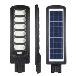 Lampa solara stradala LED JORTAN de 300W IP65 6000k cu senzor si telecomanda 6 CASETE