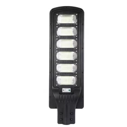 Lampa solara stradala LED JORTAN de 300W IP65 6000k cu senzor si telecomanda 6 CASETE