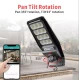Lampa solara stradala JORTAN 400W cu Camera de Supraveghere 4G Jortan 3MP Ultra HD Vedere Color Noaptea Control din Telefon