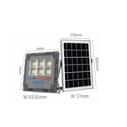 Proiector solar JORTAN putere 400W de 12000MA cu telecomanda