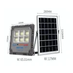 Proiector solar JORTAN putere 600W de 15000MA cu telecomanda