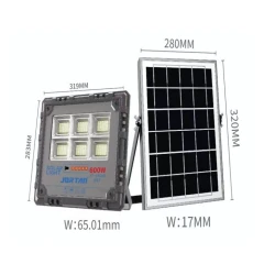 Proiector solar JORTAN putere 600W de 15000MA cu telecomanda
