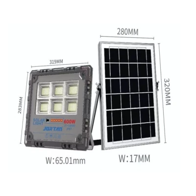 Proiector solar JORTAN putere 600W de 15000MA cu telecomanda