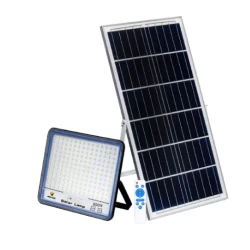 Proiector cu panou solar JORTAN putere 800W de 40000MA carcasa aluminiu