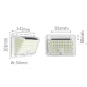 Lampa solara de perete 90 LED SMD senzor de miscare IP65 1200mAh lumina alb rece