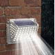 Lampa solara de perete 90 LED SMD senzor de miscare IP65 1200mAh lumina alb rece