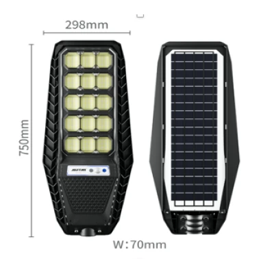 Lampa Solara Stradala JORTAN 500W cu 15 casete si baterie de 24000MA
