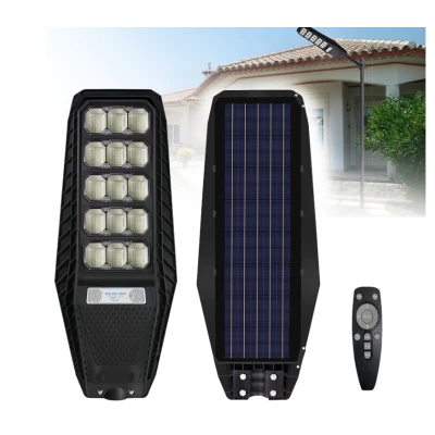 Lampa Solara Stradala JORTAN 500W cu 15 casete si baterie de 24000MA