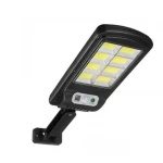 Mini proiector solar de exterior 8 casete JORTAN 6500K COB IP66 Negru