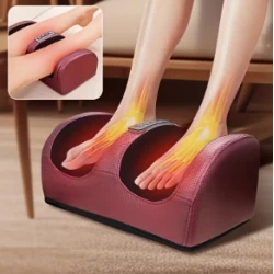 Aparat electric de masaj pentru picioare cu 4 programe relaxante