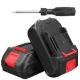 Mini Drujba electrica portabila cu 2 acumulatori 48V Li ion 1500 mAh 2 Lanturi