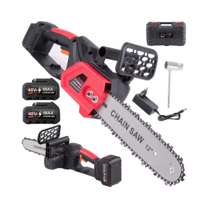 Drujba electrica cu lant 2 acumulatori 48V Lama 30 cm