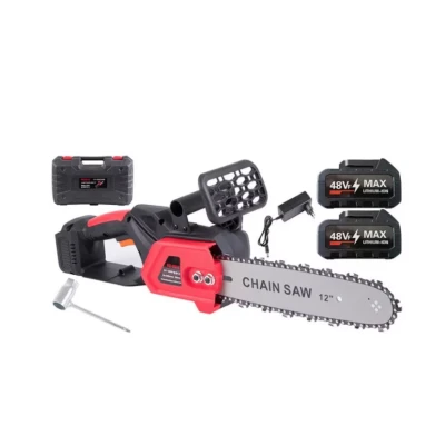 Drujba electrica cu lant 2 acumulatori 48V Lama 30 cm
