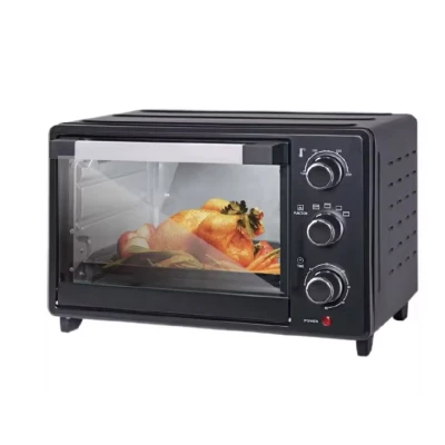 Cuptor electric de bucatarie putere 2600W Leihmann 60L tava de copt gratar si functie de rotisor