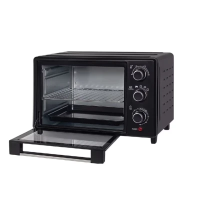 Cuptor electric de bucatarie putere 2600W Leihmann 60L tava de copt gratar si functie de rotisor