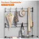 UB Dulap tip cuier multifunctional cu 4 sertare 8 carlige si suport haine BA