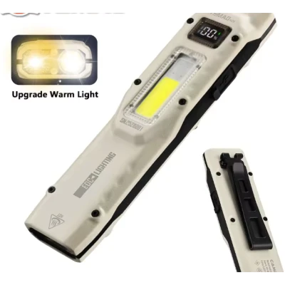 Lanterna tactica YEMAO YM M28 de 880lm Tip C 1000 mAh lumina Alb/Rosu/UV Alb