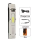Lanterna tactica YEMAO YM M28 de 880lm Tip C 1000 mAh lumina Alb/Rosu/UV Alb