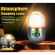 Mini lanterna LED YM B81 portabila cu trepied si incarcare USB lumina reglabila