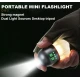 Mini lanterna LED YM B81 portabila cu trepied si incarcare USB lumina reglabila