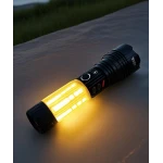 Lanterna tactica de mana LED reincarcabila YM G780 5000mAh lumina COB la 360