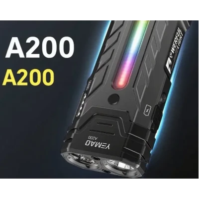 Lanterna LED YM A200 reincarcabila prin USB C ultra puternica 5200 lm