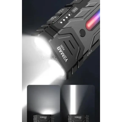 Lanterna LED YM A200 reincarcabila prin USB C ultra puternica 5200 lm