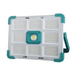 Proiector solar COBA CB F374 cu 374 LED putere 300 W alb/albastru 9 casete