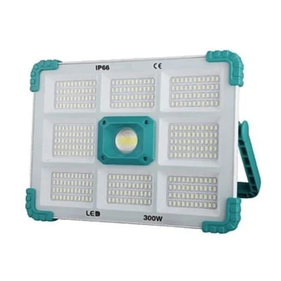 Proiector solar COBA CB F374 cu 374 LED putere 300 W alb/albastru 9 casete