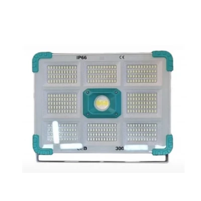 Proiector solar COBA CB F374 cu 374 LED putere 300 W alb/albastru 9 casete