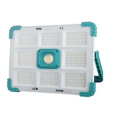 Proiector solar COBA CB F374 cu 374 LED putere 300 W alb/albastru 9 casete