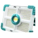 Proiector solar COBA CB F188 cu 188 LED putere 100 W alb/albastru 5 casete