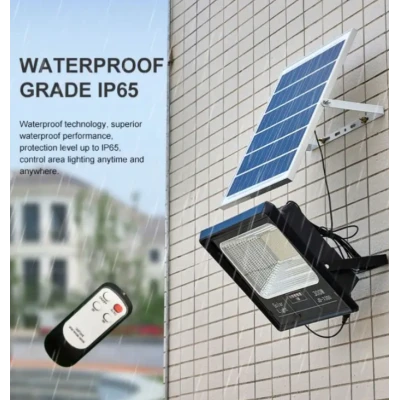 UB Proiector Solar Jortan 200W IP66 cu Indicator batarie si telecomanda 6500k