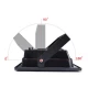 Proiector Solar Jortan 500W IP66 cu Indicator batarie si telecomanda 6500k