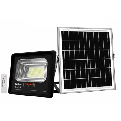 Proiector Solar Jortan 500W IP66 cu Indicator batarie si telecomanda 6500k