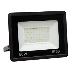Proiector cu LED SMD 220V Putere 50W IP66 NEGRU JORTAN