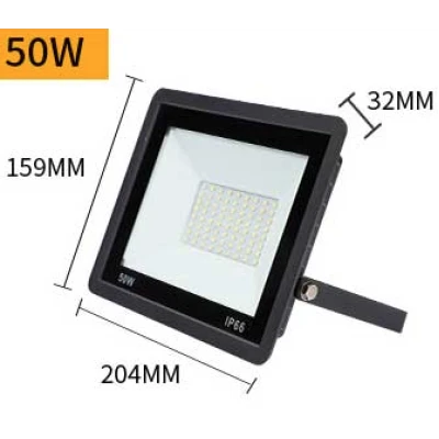 Proiector cu LED SMD 220V Putere 50W IP66 NEGRU JORTAN